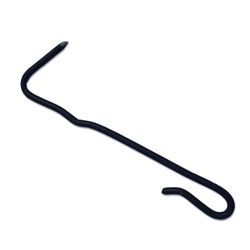 CROCHET EN INOX NOIR POUR ARDOISE 112MM (5KG)