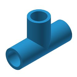 PPR NIRON TÉ 90° - Raccord à secteurs D250 SDR7.4