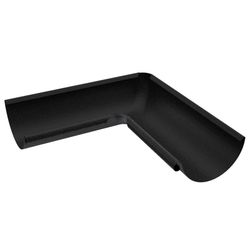 METIGLA GOUTTIÈRE DR ANGLE INT 90° 125 9005 MAT