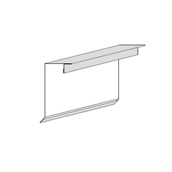 BF-03 BANDE DE RIVE TP AHM 9005 MAT 2000X312MM