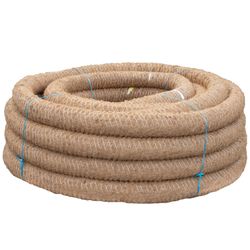 PE DRAINAGEBUIS MET KOKOSVEZEL   50MM 50M/ROL