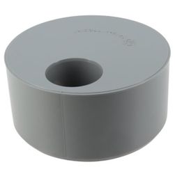PVC VERLOOP GRIJS   125/40MM LIJMMOF