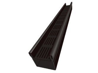 STARDRAIN TOPSTONE 100/100 + ALUMINIUM ROOSTER ZWART 1M