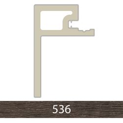 P9601 LIGNA SOFT AFBOORDINGSPROFIEL P9600 536 KOFFIE