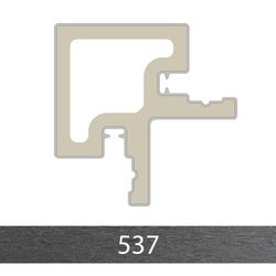 P9602 LIGNA SOFT BUITENHOEKPROFIEL P9600 537 GRIJS