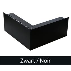 SIDESOL SBU178 BUITENHOEK ZWART 300X300MM