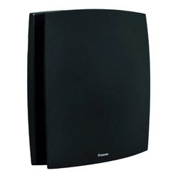 COVER VR MUUR-OF PLAFONDVENTILATOR 92B 125MM ZWART