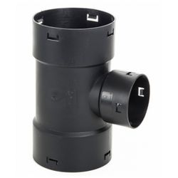 DRAINAGE VERLOOP T-STUK 80/50MM 90°